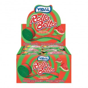 Vidal Watermelon Rolla Belta 20g 24 Packs Vidal Watermelon Rolla Belta 20g 24 Packs